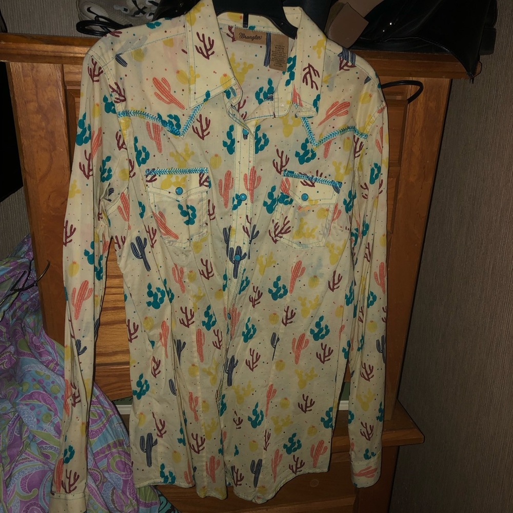 Wrangler rodeo shirt